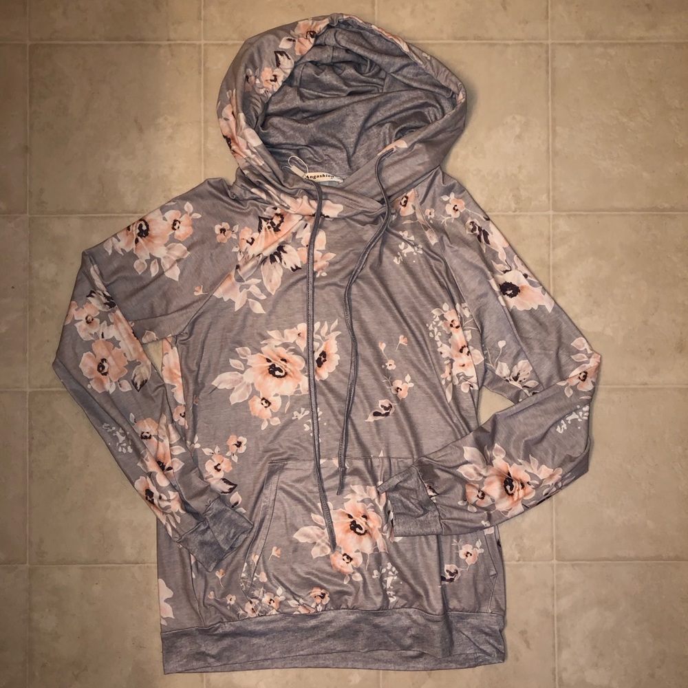 Floral Hoodie